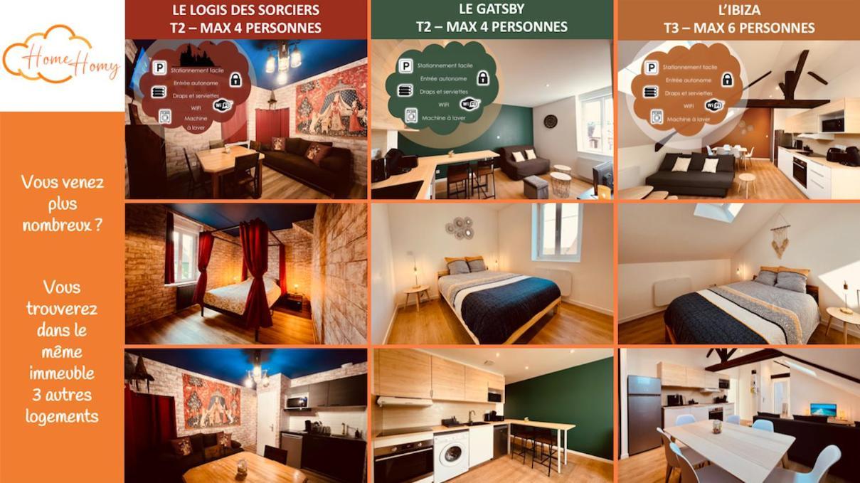 Le Baltique - Home Homy Montluçon Esterno foto